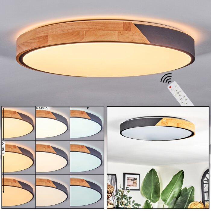 Freelight Plafondlamp Organico Zwart 40Watt 58cm Dimbaar kopen bij Freelight Plafondlamp Organico Zwart 40Watt 58cm Dimbaar kopen bij