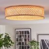 Barroco Plafondlamp LED Natuurlijke kleuren, Wit, 1-licht, Afstandsbediening