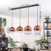 Koyoto Hanglamp, Kogellampje, Hanglamp Duidelijk, Koperkleurig, 4-lichts