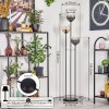 Koyoto Staande lamp Zwart, 3-lichts