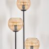 Koyoto Staande lamp Zwart, 3-lichts