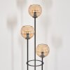 Koyoto Staande lamp Zwart, 3-lichts