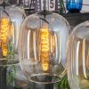 Apedo Hanglamp, Hanglamp Amber, Duidelijk, 3-lichts