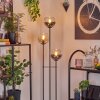 Koyoto Staande lamp Zwart, 3-lichts