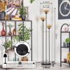 Gastor Staande lamp 25 cm Zwart, 3-lichts