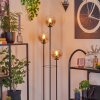 Gastor Staande lamp 25 cm Zwart, 3-lichts