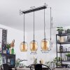 Apedo Hanglamp, Hanglamp Amber, 3-lichts