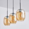 Apedo Hanglamp, Hanglamp Amber, 3-lichts
