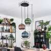 Koyoto Hanglamp, Kogellampje, Hanglamp Zwart, 3-lichts