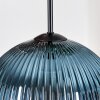 Koyoto Hanglamp, Kogellampje, Hanglamp Zwart, 3-lichts