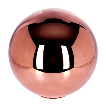 Lampenkap van glas  Gastor Reserve glas, reserveonderdeel 25 cm Koperkleurig