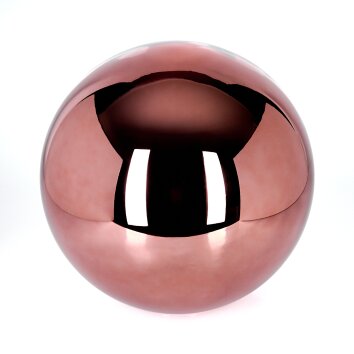 Glazen lampenkap  Gastor Reserve glas, reserveonderdeel 30 cm Koperkleurig