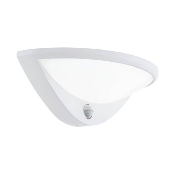 Eglo BELCREDA Muurlamp LED Wit, 1-licht, Bewegingsmelder