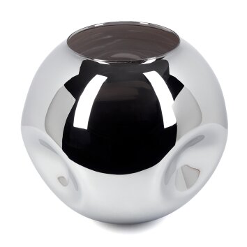 Ripoll Reserve glas, reserveonderdeel Chroom, Rookkleurig