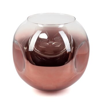 Lampenkap van glas  Ripoll Reserve glas, reserveonderdeel Duidelijk, Koperkleurig