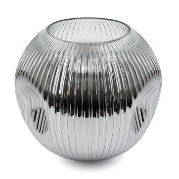 Ripoll Reserve glas, reserveonderdeel Chroom, Duidelijk, Rookkleurig