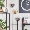 Gastor Staande lamp 30 cm Zwart, 3-lichts