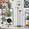 Gastor Staande lamp 30 cm Zwart, 3-lichts