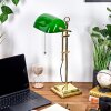 Ragaz bankierslamp, Bureaulamp, Tafellamp Messing, 1-licht