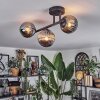 Chehalis Plafondlamp, Kogellampje Rookkleurig, 3-lichts