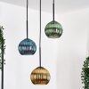 Koyoto Hanglamp, Kogellampje, Hanglamp, Cluster hanglamp Zwart, 3-lichts