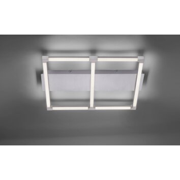 Leuchten-Direkt ANNE Plafondlamp LED roestvrij staal, 1-licht