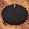 Baloca Staande lamp, Booglampen Messing, Zwart, 1-licht