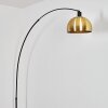 Baloca Staande lamp, Booglampen Zwart, 1-licht