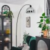 Baloca Staande lamp, Booglampen Zwart, 1-licht
