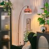 Baloca Staande lamp, Booglampen Koperkleurig, Zwart, 1-licht