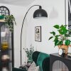 Baloca Staande lamp, Booglampen Zwart, 1-licht