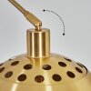 Baloca Staande lamp, Booglampen Goud, Zwart, 1-licht