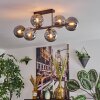 Gastor Plafondlamp, Kogellampje Rookkleurig, 6-lichts