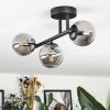 Chehalis Plafondlamp, Kogellampje Rookkleurig, 3-lichts