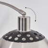 Baloca Staande lamp, Booglampen Nikkel mat, Zwart, 1-licht