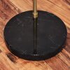 Baloca Staande lamp, Booglampen Messing, Zwart, 1-licht