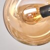 Gastor Plafondlamp, Kogellampje Amber, 8-lichts
