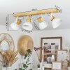 Orny Plafondlamp Natuurlijke kleuren, Wit, 4-lichts