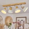 Orny Plafondlamp Natuurlijke kleuren, Wit, 4-lichts