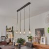 Quento Hanger Zwart-Goud, 4-lichts