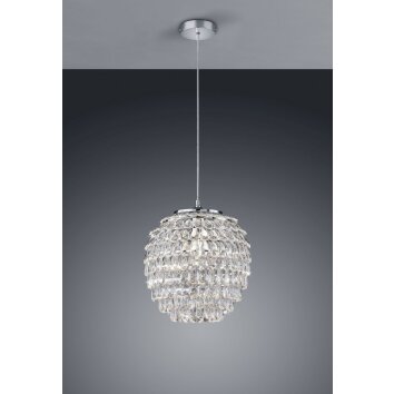 Reality PETTY Hanglamp Chroom, 1-licht