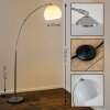 Reality BRASILIA Staande lamp Chroom, 1-licht