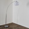 Reality BRASILIA Staande lamp Chroom, 1-licht