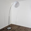 Reality BRASILIA Staande lamp Chroom, 1-licht