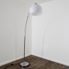 Reality BRASILIA Staande lamp Chroom, 1-licht