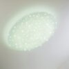 Deckenleuchte Plafondlamp LED Wit, 1-licht, Afstandsbediening