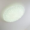 Deckenleuchte Plafondlamp LED Wit, 1-licht, Afstandsbediening