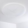 Deckenleuchte Plafondlamp LED Wit, 1-licht, Afstandsbediening