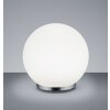Reality GEORGE Tafellamp LED Chroom, 1-licht, Afstandsbediening, Kleurwisselaar