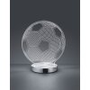 Reality BALL Tafellamp LED Chroom, 1-licht